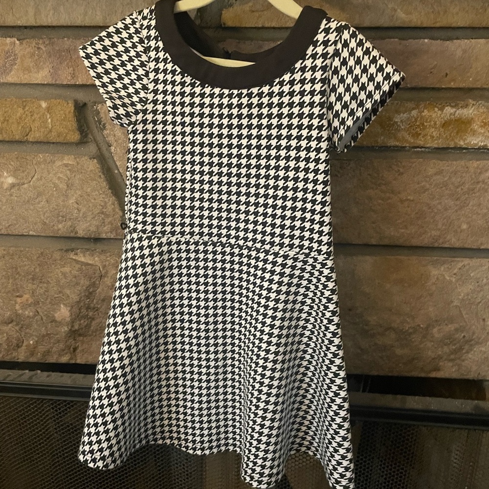 Stylish Black and White Kids Dress